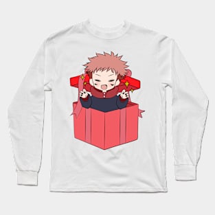 Merry Christmas_Itadori_Anime_Manga Long Sleeve T-Shirt